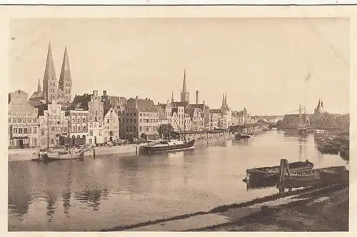Lübeck, Partie am Hafen ngl F7833
