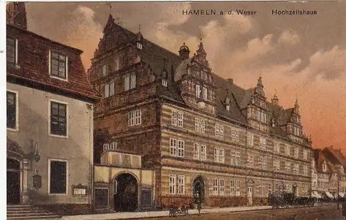 Hameln a.d.W, Hochzeitshaus gl1920 G3335