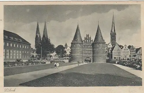 Lübeck, Holstentor ngl F7842