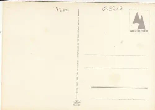 O Schwarzwald, O Heimat mit Liedtext von Ludwig Auerbach ngl G3718