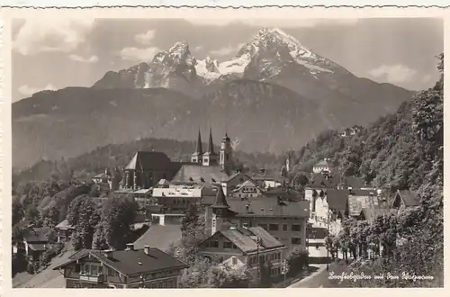 Berchtesgaden mit Watzmann ngl F9844