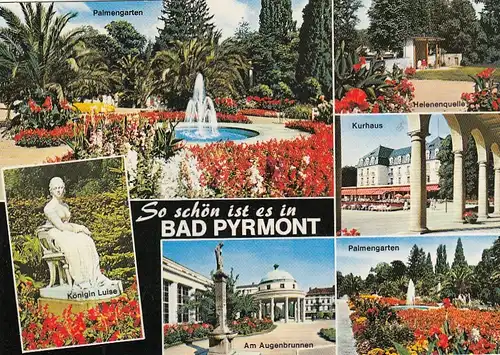 Bad Pyrmont. Mehrbildkarte ngl G3398