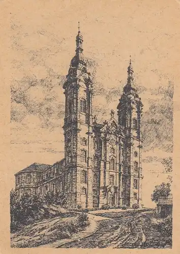 KARL WINKEL Wallfahrtskirche Vierzehnheiligen ngl G0268