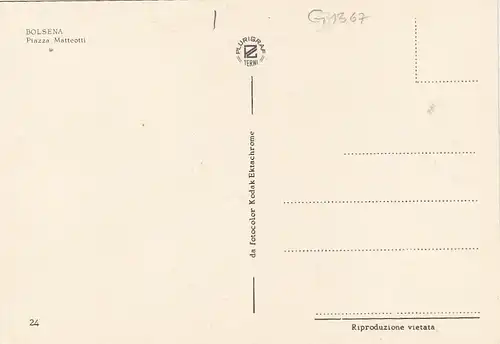 Bolsena, Piazza Matteotti ngl G1367