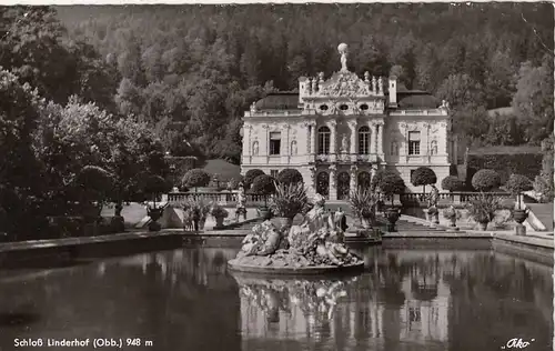 Ettal, Königl. Schloss Linderhof ngl F9913