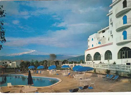 Naxos, Sizilien, Sant Alphio Garden Hotel glum 1980? G1381