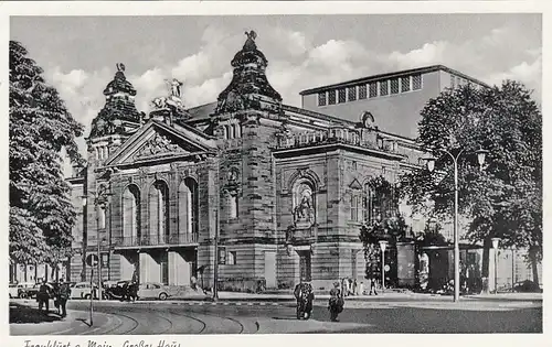 Frankfurt a. M., Großes Haus gl1953 F9936