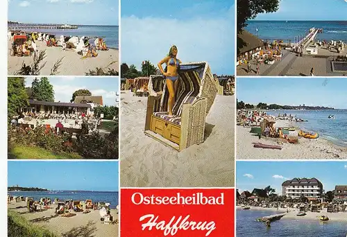 Ostseebad Haffkrug, Mehrbildkarte gl1995 F8006