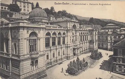 Baden-Baden, Friedrichsbad u. Kaiserin Augustabad ngl G3483