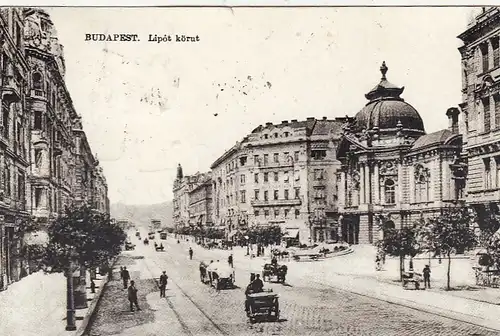 Budapest, Lipót körut gl1922 G0318