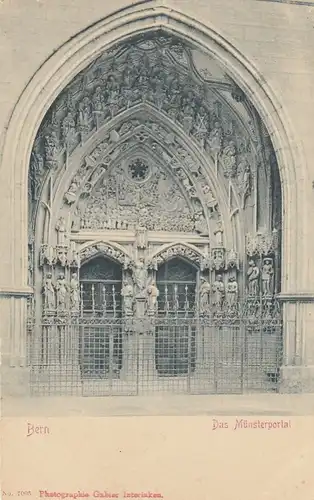 Bern, Münsterportal ngl G3506