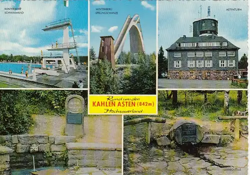 Hochsauerland, Rund um den Kahlen Asten, Mehrbildkarte ngl G1690