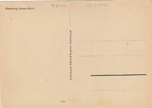 Hamburg, Innen-Alster ngl G0401