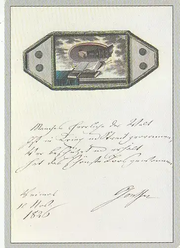 Weimar, Goethe- u.Schiller-Archiv, Handschift Goethes ngl G1498