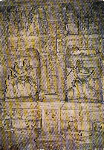 Quimperle (Sud-Finistere), L'Eglise Sainte-Croix, le jubé ngl G1749