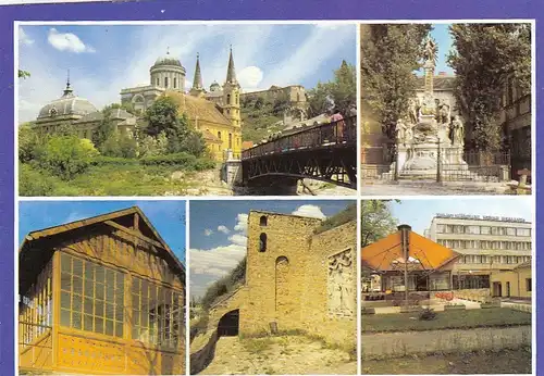 Esztergom, Mehrbildkarte ngl G0475