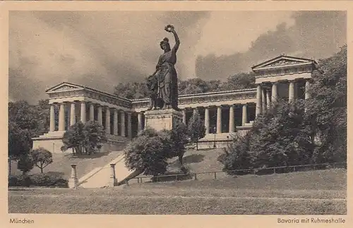 München, Bavaria mit Ruhmeshalle ngl G0091