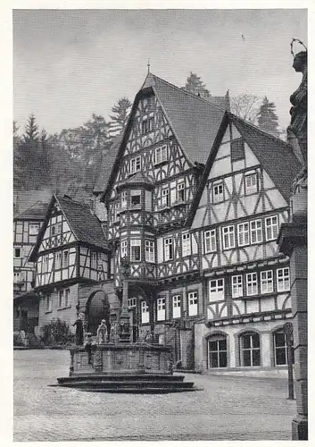 Miltenberg/Main, Historischer Marktplatz ngl G3634