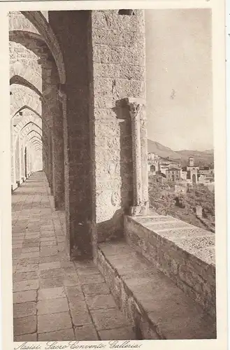 Assisi, Sacro Convento, Galleria ngl G0104