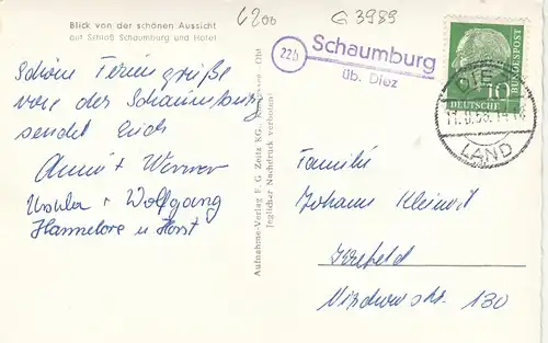 Schloss Schaumburg und Hotel gl1958 G3989