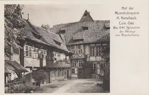 Braunschweig, Mummelbrauerei, H.Nettelbeck Com.-Ges. ngl G1886