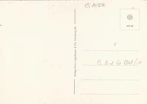 Nordsee-Insel Amrum, Mehrbildkarte ngl G1138