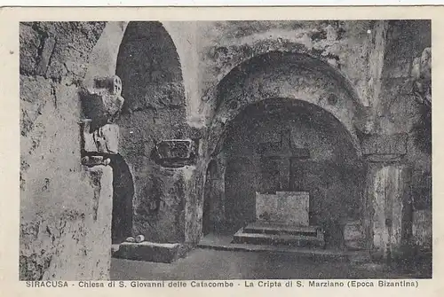 Siracusa, Chiesa di S.Giovanni delle Catacomba ngl F8439
