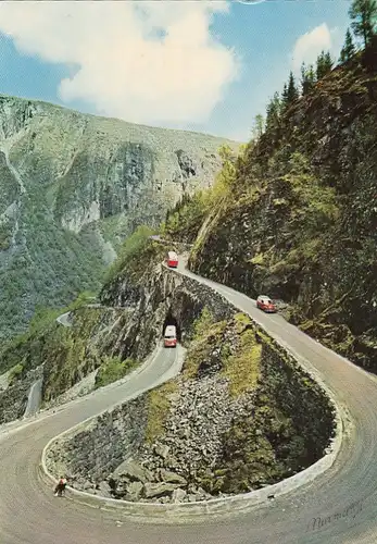 Norge, Mabodalen, Ruteen Eidfjord - Fossli - Gello gl1962 F9281