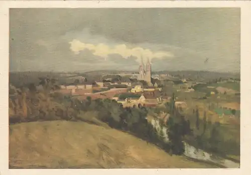 J.-B.COROT Saint-Lo, vue général ngl F9312