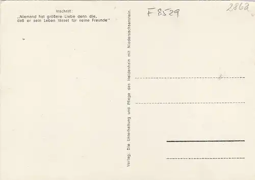 Worpswede, Heldenhain und Niedersachsenstein ngl F8529