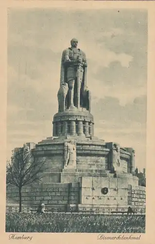 Hamburg, Bismarckdenkmal ngl G0304