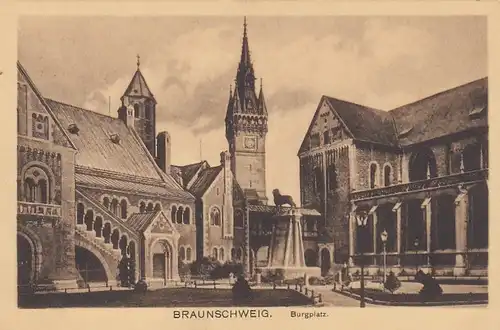 Braunschweig, Burgplatz ngl G1884