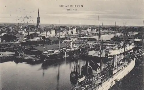 Bremerhaven, Gesamtansicht gl1910 F8481