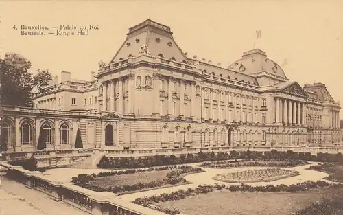 Bruxelles, Palais du Roi ngl F9490