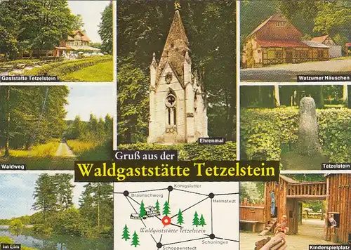 Waldgaststätte Tetzelstein gl1981 G1923