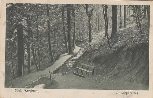 Bad Harzburg, Philosophenweg ngl G2124