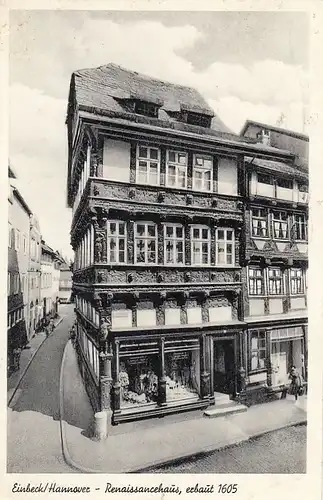Einbeck/Hannover, Ranaissancehaus (erb.1605) gl1942 G1995
