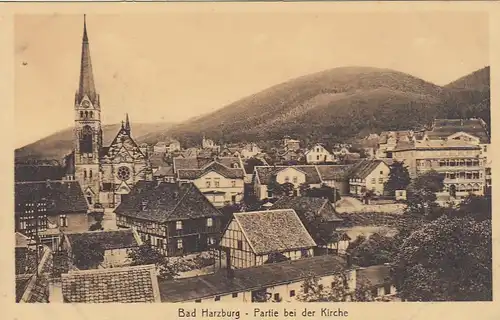 Bad Harzburg, Partie bei der Kirche ngl G2151