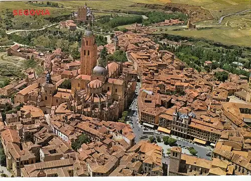 Segovia, Vista aèrea glum 1970? G3973