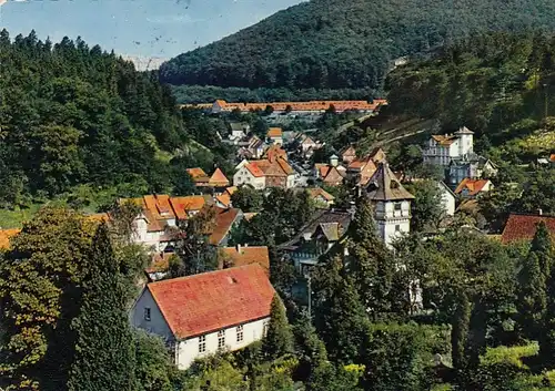 Bad Grund (Oberharz) Teilansicht glum 1960? G2020