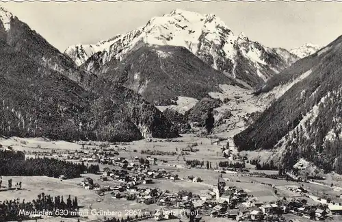 Mayrhofen, Tirol, Zillertal, mit Grünberg gl1965 F8792