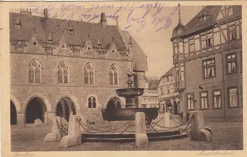 Goslar, Harz, Marktbecken gl1927 G2191