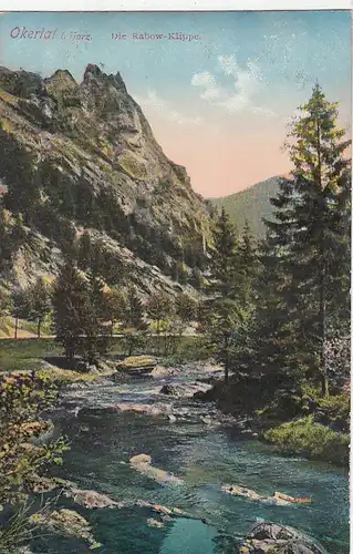 Okertal, Harz, Die Rabow-Klippe ngl G2100