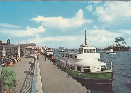 Hamburg, St.Pauli-Landungsbrücken ngl G0889