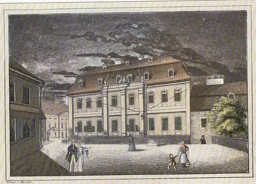 Weimar, Wittumspalais um 1840 ngl G1501