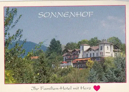 Gernsbach im Murgthal, Schwarzwald, Hotel Sonnenhof ngl G4360