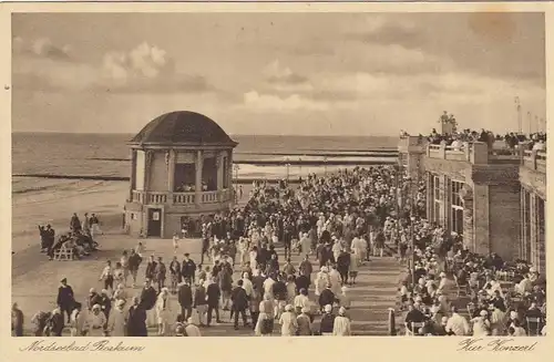 Nordseebad Borkum, Kur-Konzert gl1938? F8878