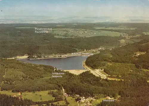 Schluchsee, Schwarzwald, Luftbild ngl G4380