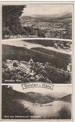 Goslar, Harz, Mehrbildkarte ngl G2167