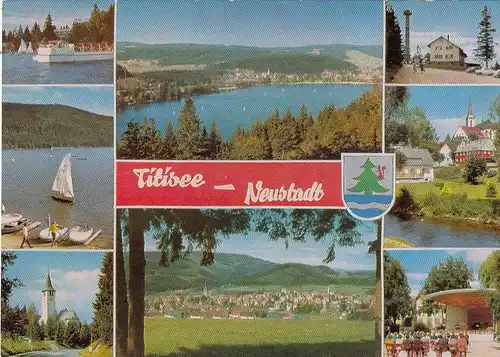 Titisee-Neustadt , Schwarzwald, Mehrbildkarte ngl G4381